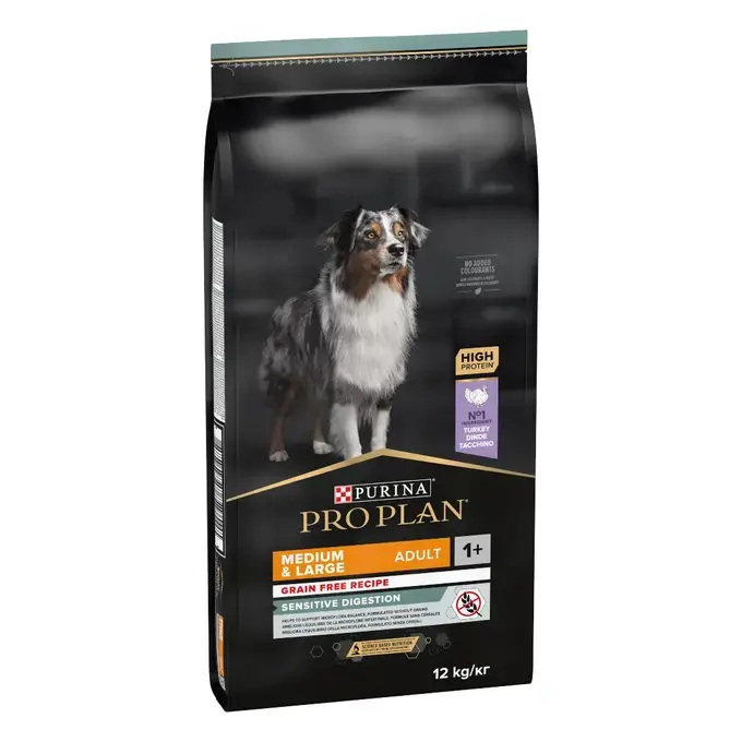PURINA PRO PLAN® MEDIUM&LARGE ADULT GRAIN FREE Sensitive Digestion Γαλοπούλα