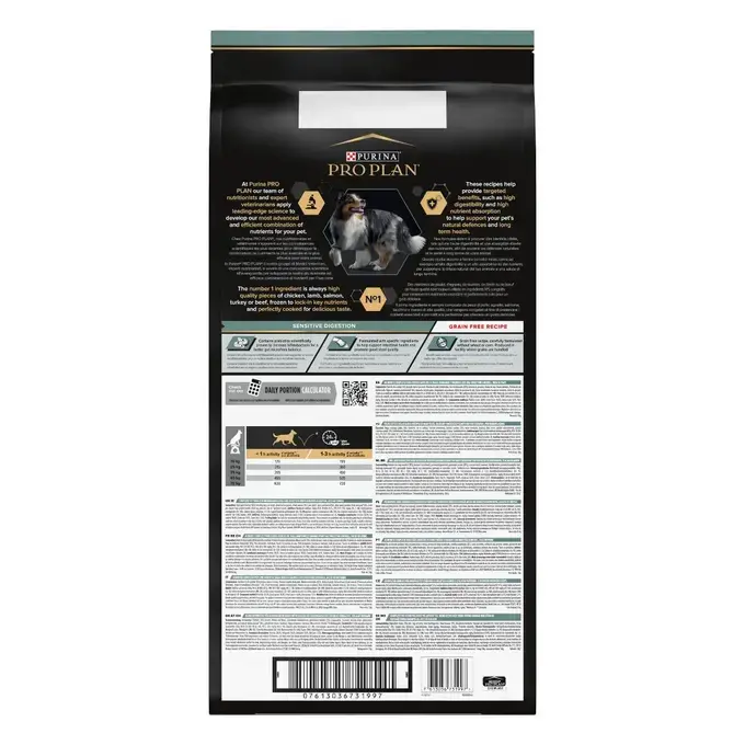 PURINA PRO PLAN® MEDIUM&LARGE ADULT GRAIN FREE Sensitive Digestion Γαλοπούλα