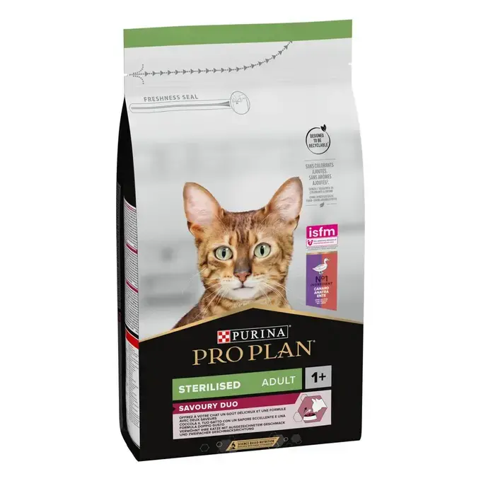 PRO PLAN® STERILISED Savoury Duo Πάπια και Συκώτι
