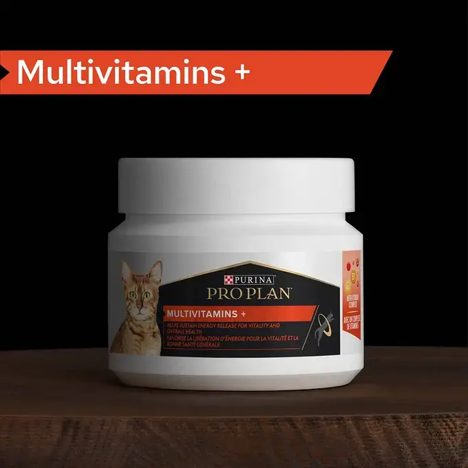 PRO PLAN® Multivitamins+ Συμπλήρωμα Διατροφής για Γάτες σε Σκόνη