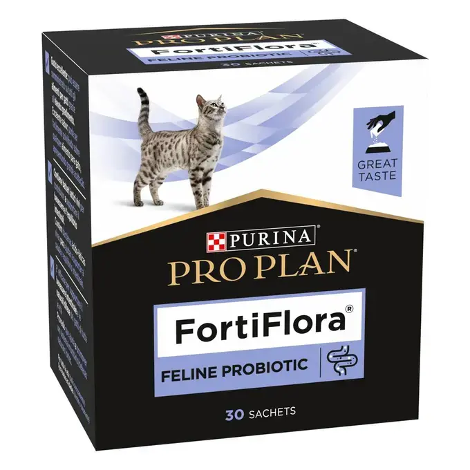 PRO PLAN® VETERINARY DIETS FORTIFLORA Feline Διατροφικό συμπλήρωμα 6x30g