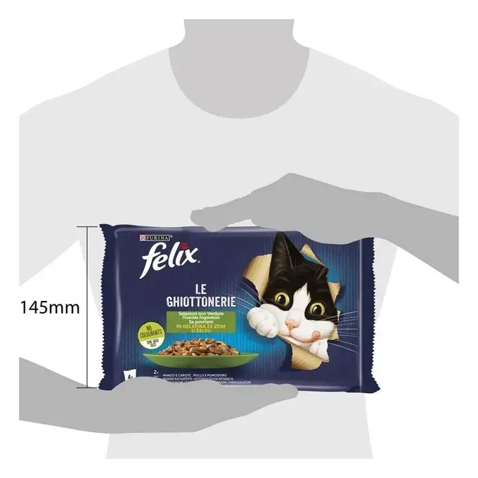 FELIX Πολυσυσκευασία  As Good As It Looks με Βοδινό με Kαρότα και Κοτόπουλο με Ντομάτα