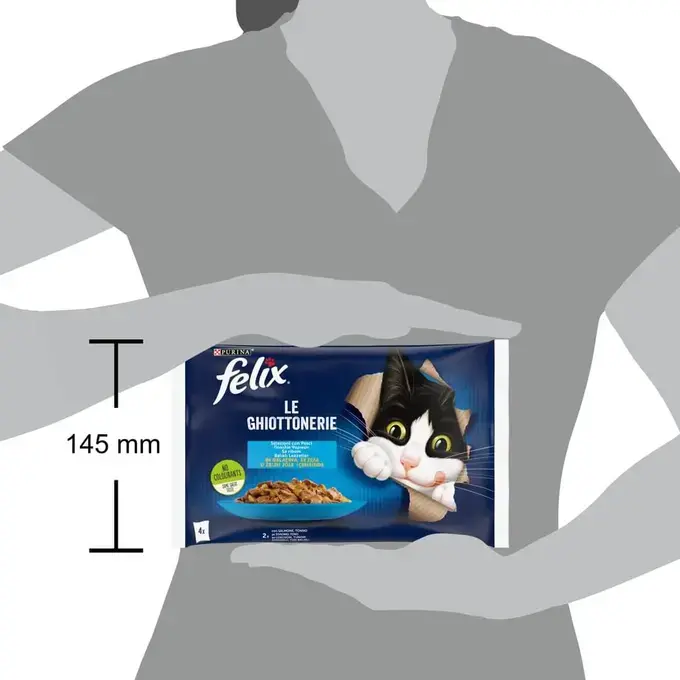 FELIX Πολυσυσκευασία As Good As It Looks με Σολομό και Τόνο σε Ζελέ