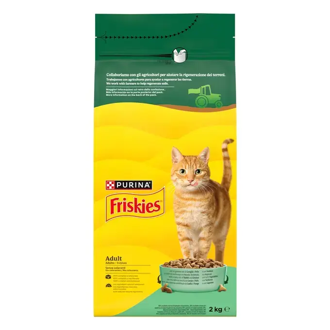  Friskies® Κουνέλι Κοτόπουλο  Λαχανικά