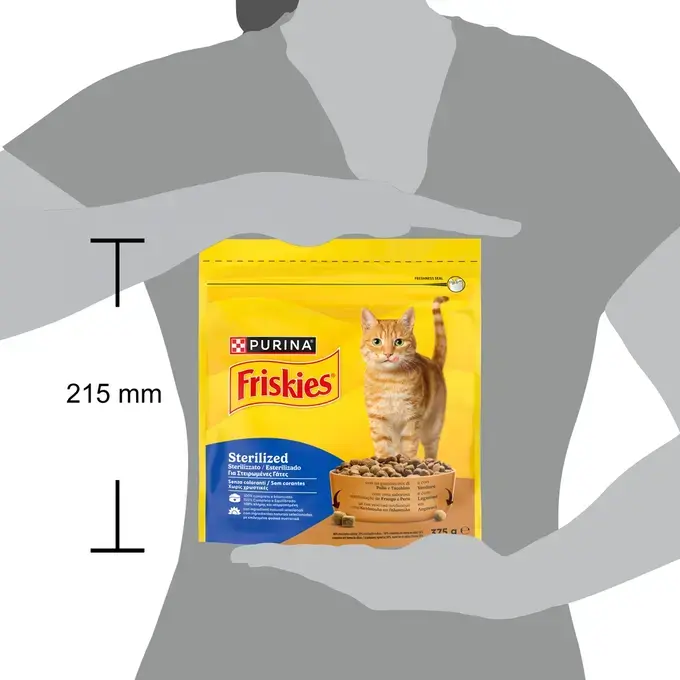Purina Friskies® για Στειρωμένες Γάτες Γαλοπούλα Λαχανικά