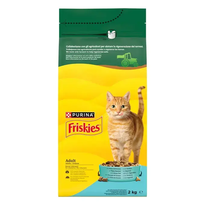 Friskies® Ψάρια Ωκεανού Λαχανικά