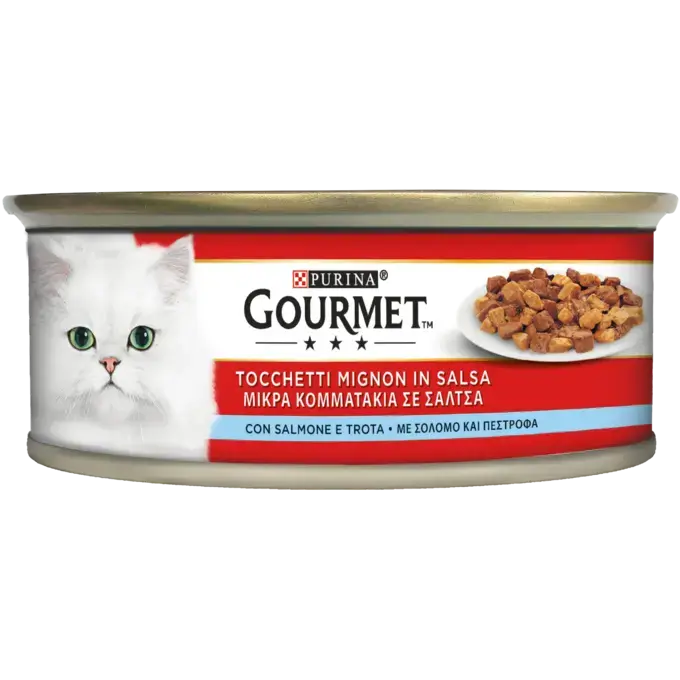 GOURMET™ Κομματάκια σε σάλτσα Πέστροφα & Σολομός