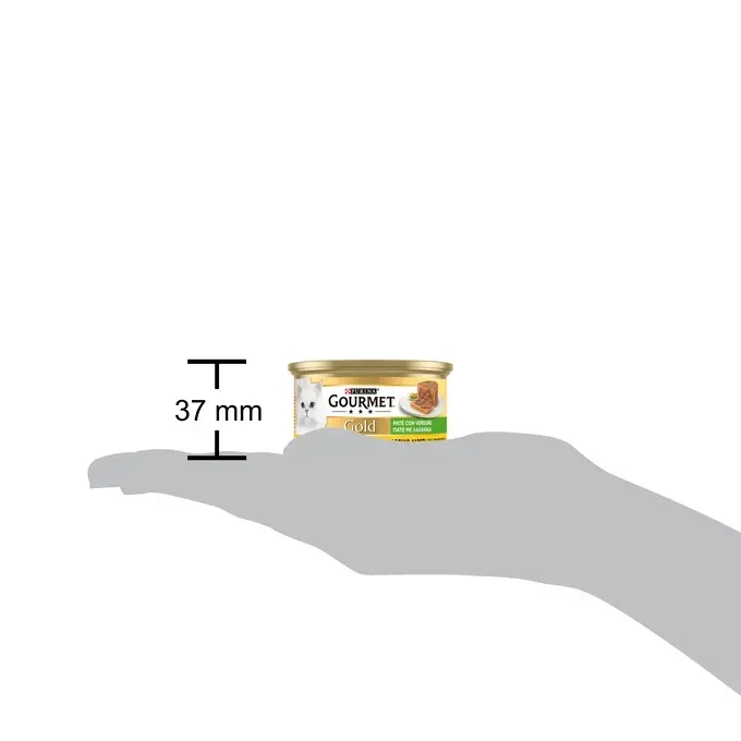GOURMET™ GOLD Κομματάκια σε Πατέ Κοτόπουλο & Καρότα & Κολοκυθάκι
