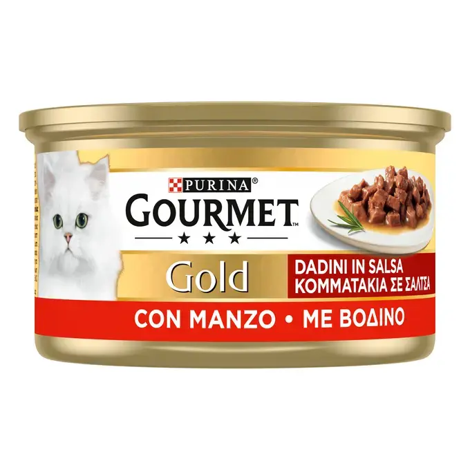 GOURMET™ GOLD Κομματάκια σε σάλτσα Βοδινό