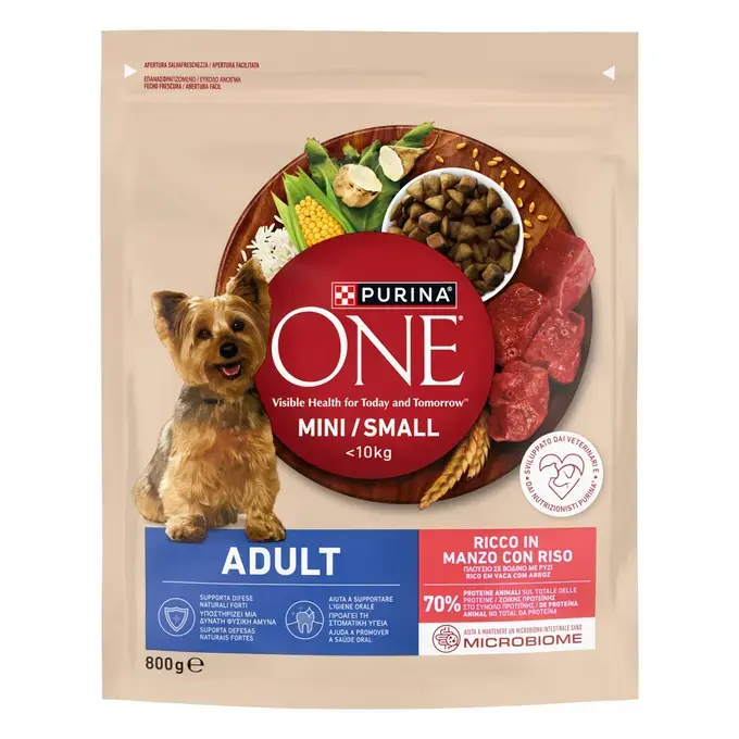 ONE MINI Dog Adult Βοδινό & Ρύζι