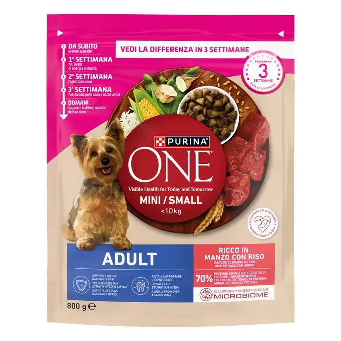 ONE MINI Dog Adult Βοδινό & Ρύζι