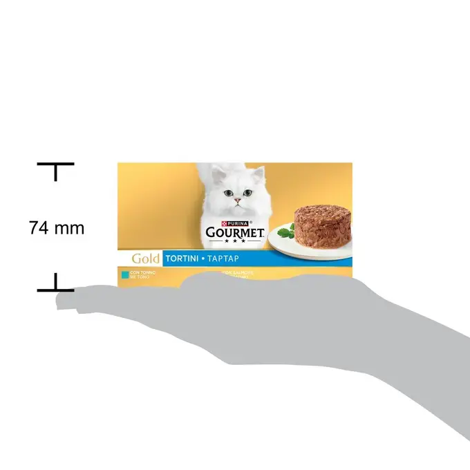 GOURMET™ Gold Ταρταρ Κομματάκια σε σάλτσα Τόνος Σολομός (πολυσυσκευασία)