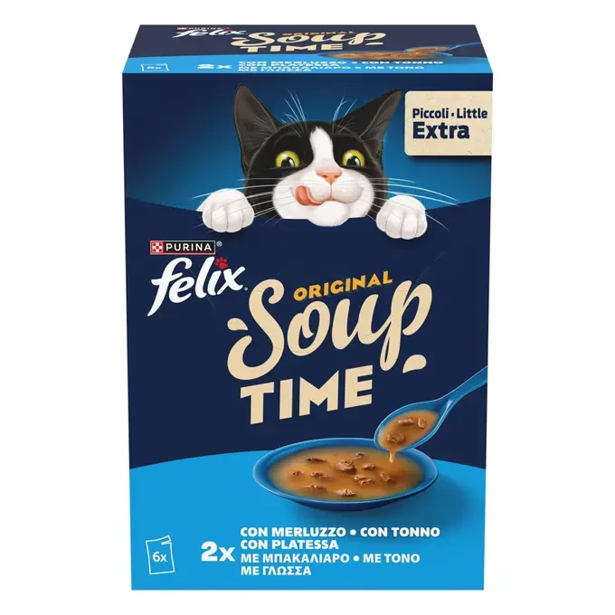 FELIX® Soups Πολυσυσκευασία με Μπακαλιάρο, Τόνο και Γλώσσα