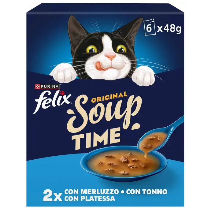 FELIX® Soups Πολυσυσκευασία με Μπακαλιάρο, Τόνο και Γλώσσα