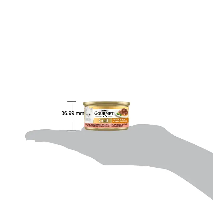 GOURMET™ GOLD "Η Απόλαυση της Σάλτσας" με Σολομό και γεύση ψητού Σολομού
