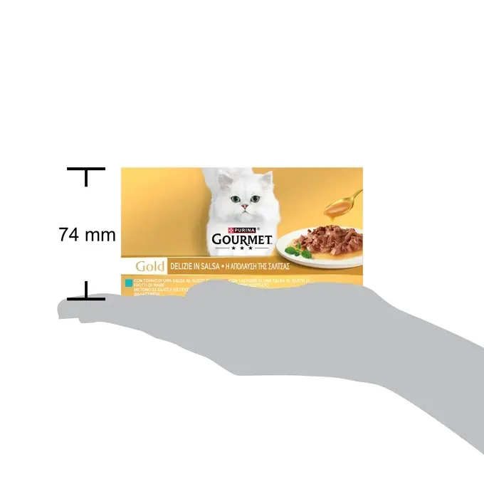 GOURMET™ Gold "Η Απόλαυση της Σάλτσας" με Σολομό & Τόνο (Πολυσυσκευασία)