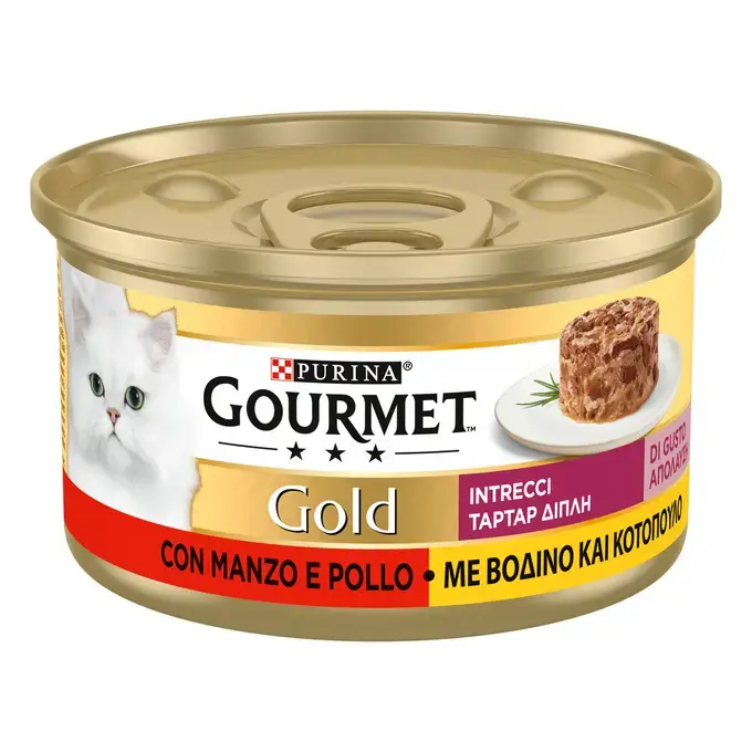 GOURMET™ GOLD Ταρτάρ με Βοδινό  και Κοτόπουλο