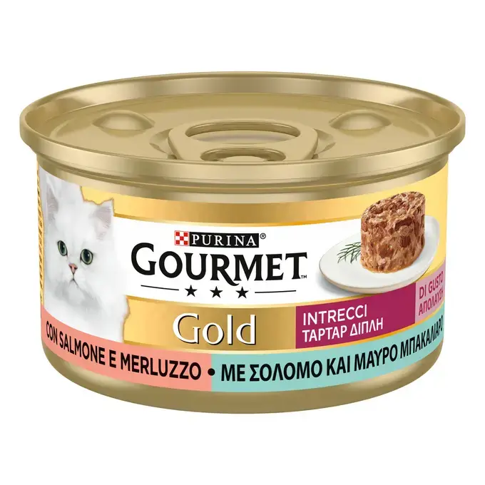 GOURMET™ GOLD Ταρτάρ με Σολομό και Μαύρο Μπακαλιάρο
