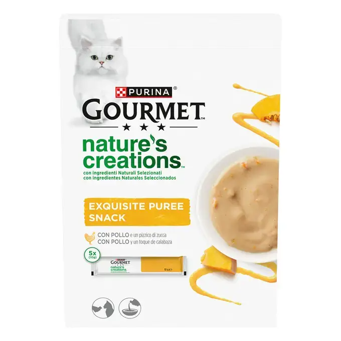 GOURMET™ NATURE'S CREATIONS PUREE με Κοτόπουλο και Κολοκύθα