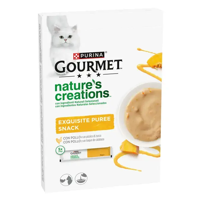 GOURMET™ NATURE'S CREATIONS PUREE με Κοτόπουλο και Κολοκύθα