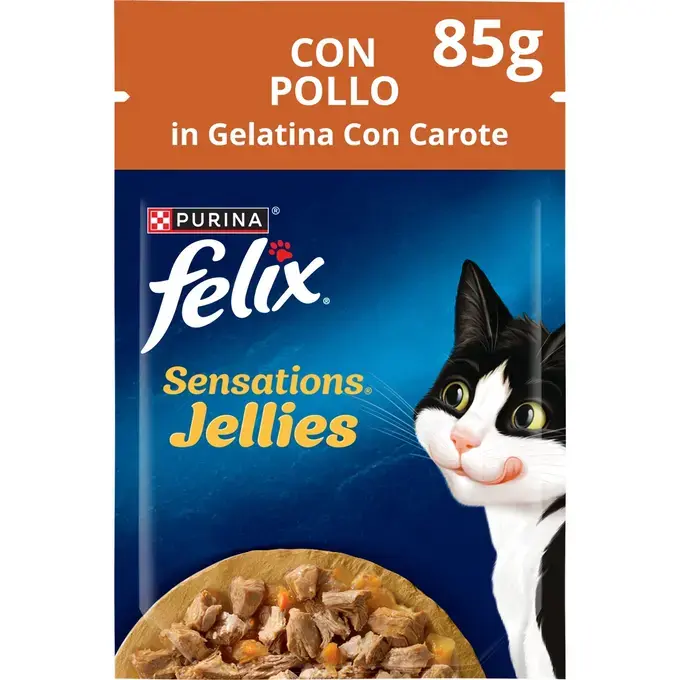 FELIX® Sensations Jellies Κοτόπουλο Καρότα