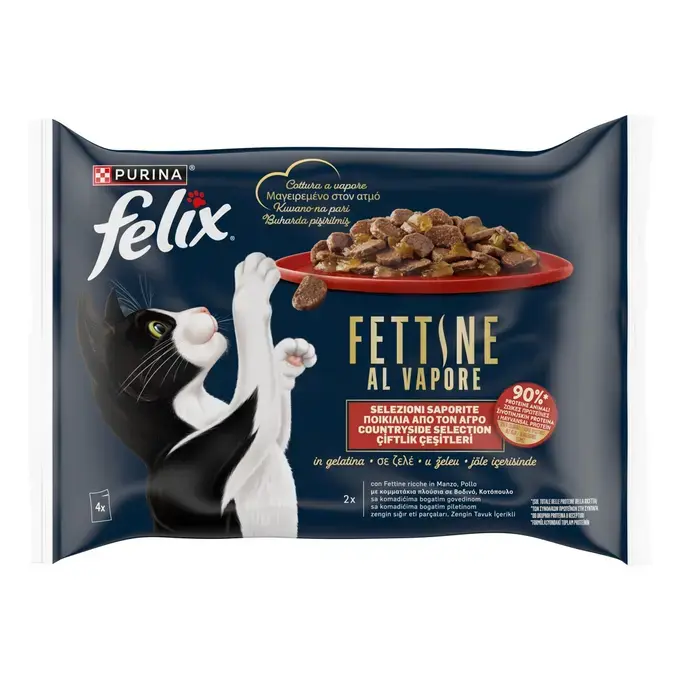 FELIX® Πολυσυσκευασία Deliciously Sliced Ποικιλία Εξοχής σε ζελέ