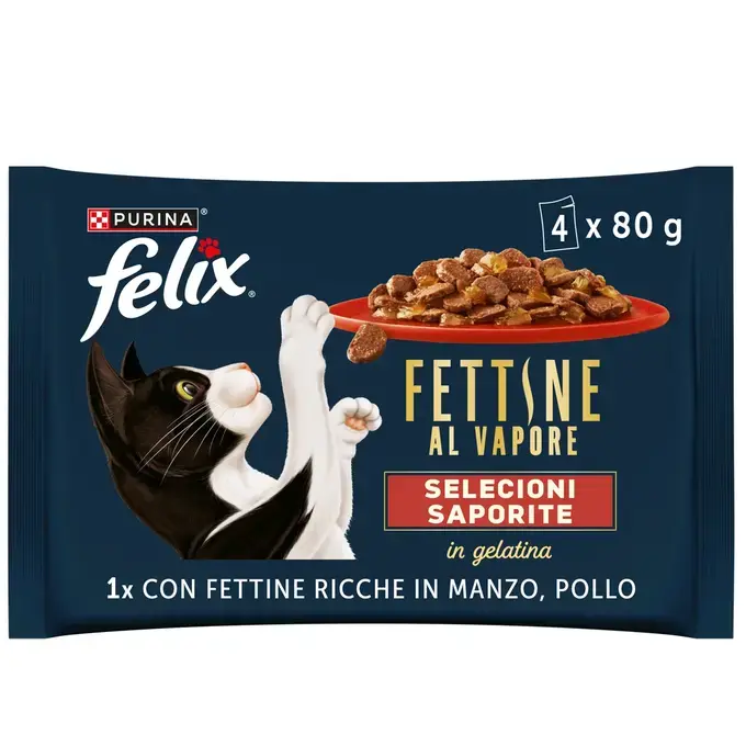 FELIX® Πολυσυσκευασία Deliciously Sliced Ποικιλία Εξοχής σε ζελέ