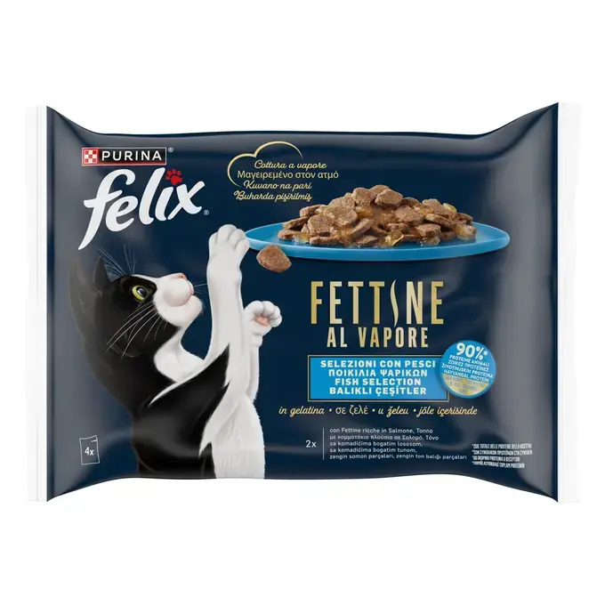 FELIX® Πολυσυσκευασία Deliciously Sliced Ποικιλία Ψαρικών σε ζελέ