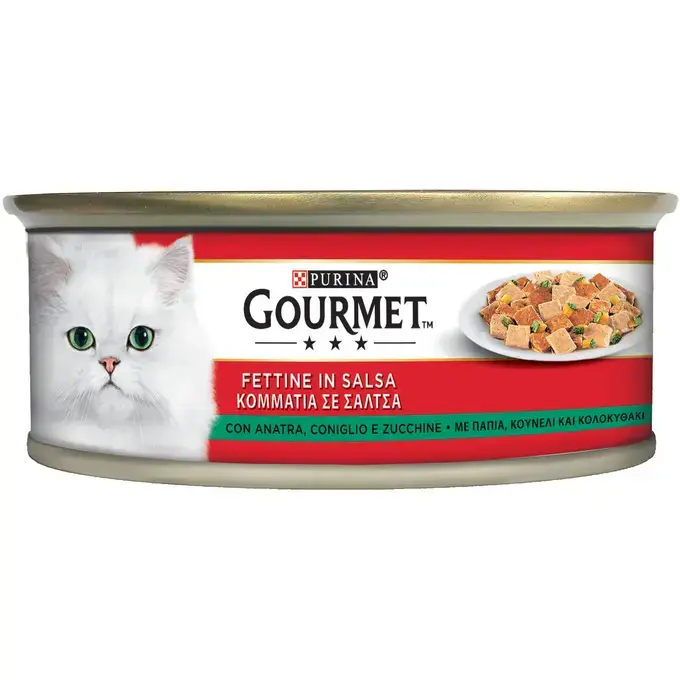 GOURMET™ Μους Πάπια & Κουνέλι & Κολοκυθάκια