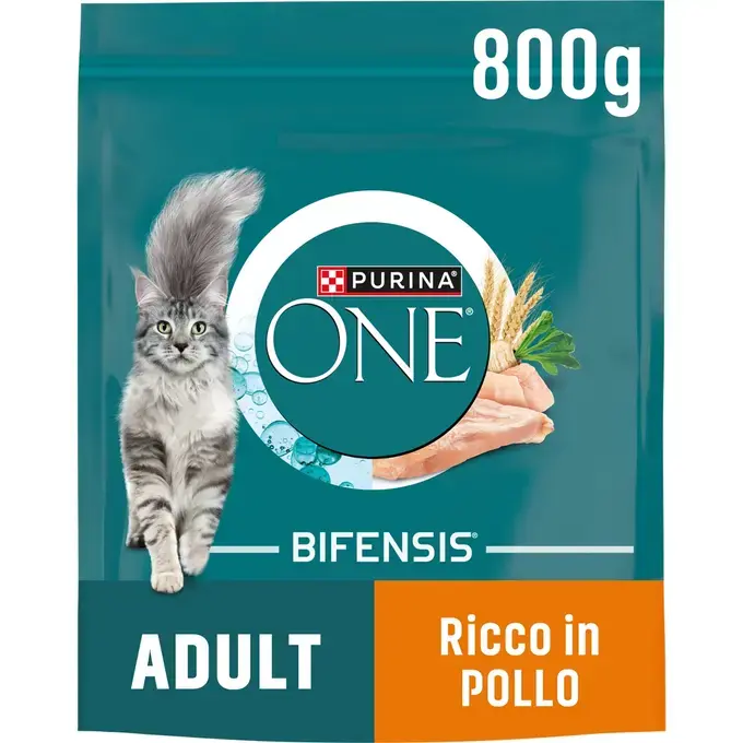 PURINA ONE ADULT Κοτόπουλο & Δημητριακά Ολικής Άλεσης