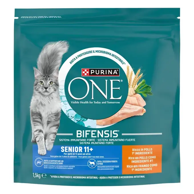 PURINA ONE SENIOR 11+ με Κοτόπουλο