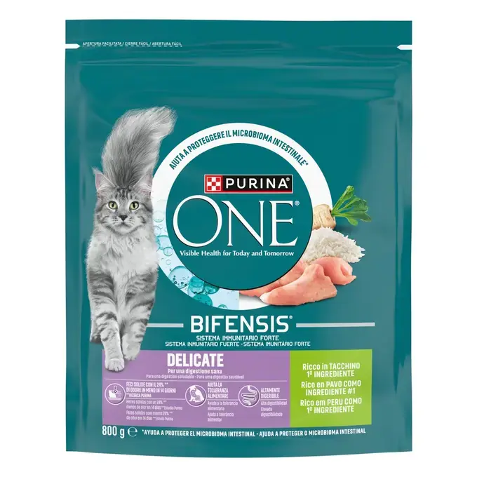 PURINA ONE DELICATE Γαλοπούλα και Ρύζι