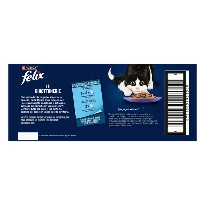 FELIX® AGAIL Πολυσυσκευασία με Τόνο, Βοδινό, Κοτόπουλο και Σολομό