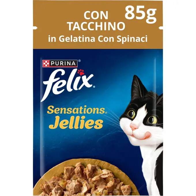 FELIX® Sensations Jellies Γαλοπόυλα Σπανάκι