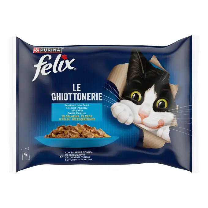 FELIX® AGAIL Πολυσυσκευασία με Σολομό και Τόνο σε Ζελέ 
