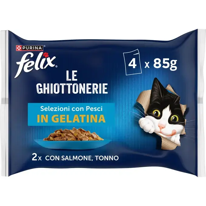 FELIX® AGAIL Πολυσυσκευασία με Σολομό και Τόνο σε Ζελέ 