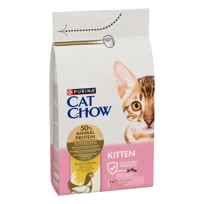 CAT CHOW KITTEN Κοτόπουλο