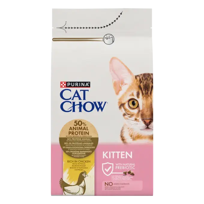 CAT CHOW KITTEN Κοτόπουλο