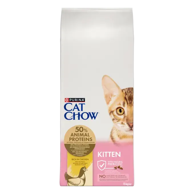 CAT CHOW KITTEN Κοτόπουλο