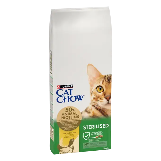 CAT CHOW STERILISED Κοτόπουλο