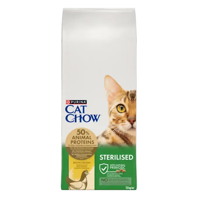 CAT CHOW STERILISED Κοτόπουλο