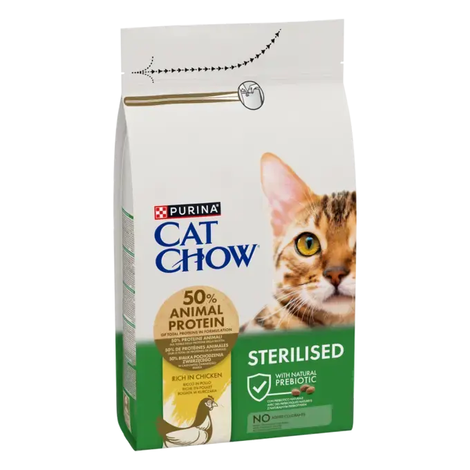 CAT CHOW STERILISED Κοτόπουλο