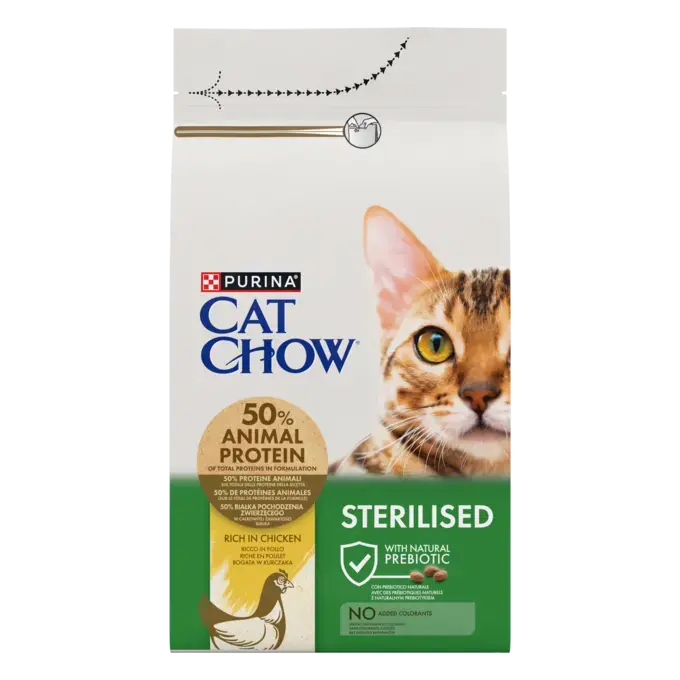 CAT CHOW STERILISED Κοτόπουλο