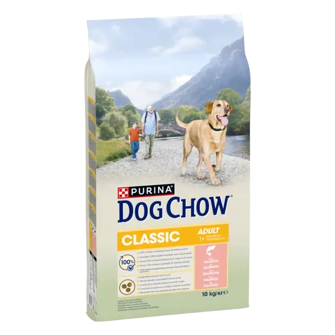 DOG CHOW CLASSIC με Σολομό