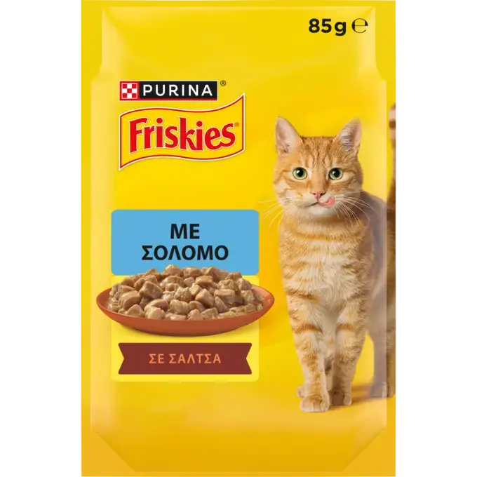 PURINA® FRISKIES®Σολομός σε Σάλτσα