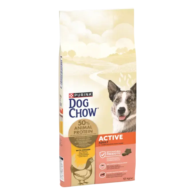 CHOW ACTIVE Dog Κοτόπουλο