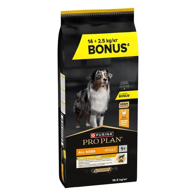 PRO PLAN ALL SIZES ADULT LIGHT/STERILISED Κοτόπουλο