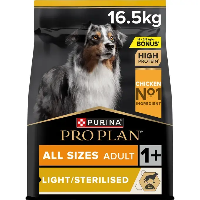 PRO PLAN ALL SIZES ADULT LIGHT/STERILISED Κοτόπουλο