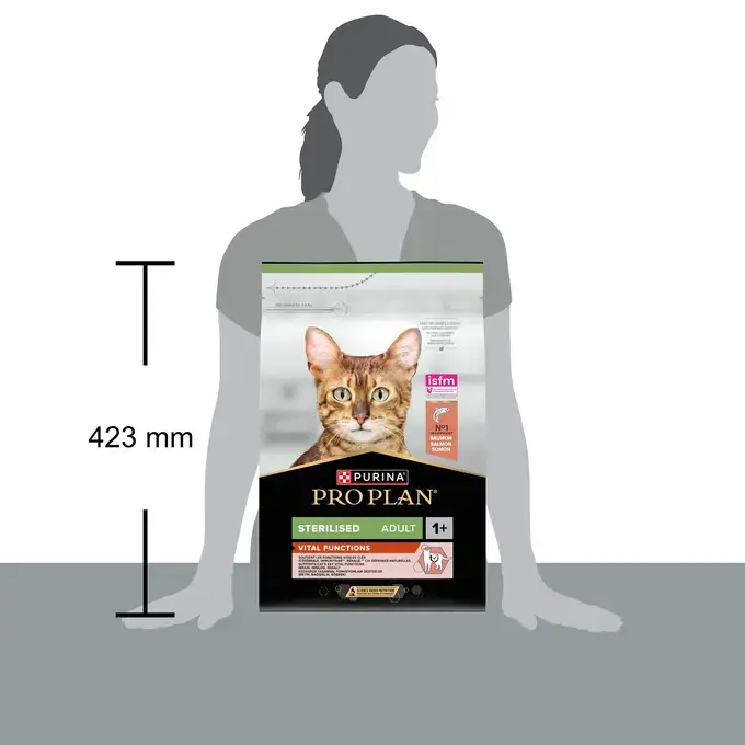 PRO PLAN STERILISED Vital functions Cat Σολομός 