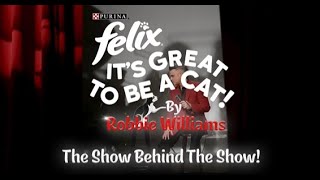 Behind the scenes του Felix #ItsGreatToBeACat, από τον Robbie Williams